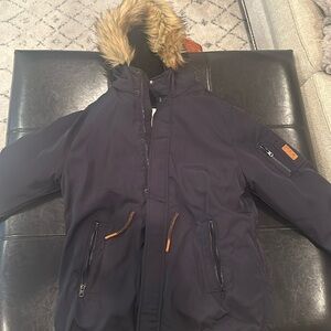 Zara boys jacket Navy